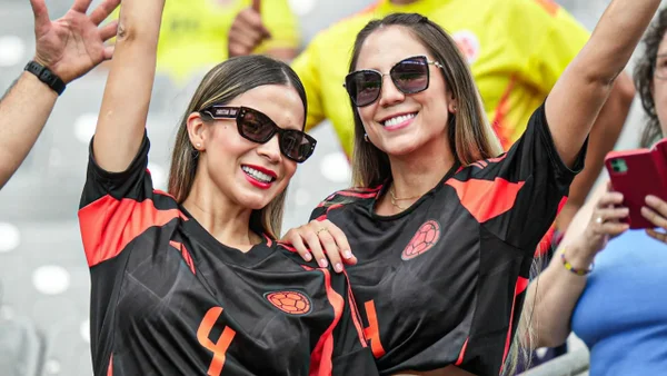 Así celebraron las esposas de los futbolistas de la Selección Colombia el show de goles ante Panamá