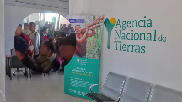 Campesinos se manifestaron en la ANT exigiendo la reforma agraria