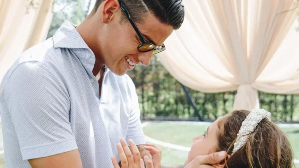 El dulce apoyo de Salomé Rodríguez: La hija de James Rodríguez conmociona las redes con su baile por Colombia