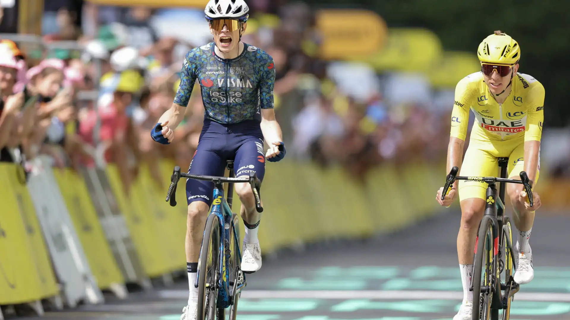 Jonas Vingegaard ganó etapa 11