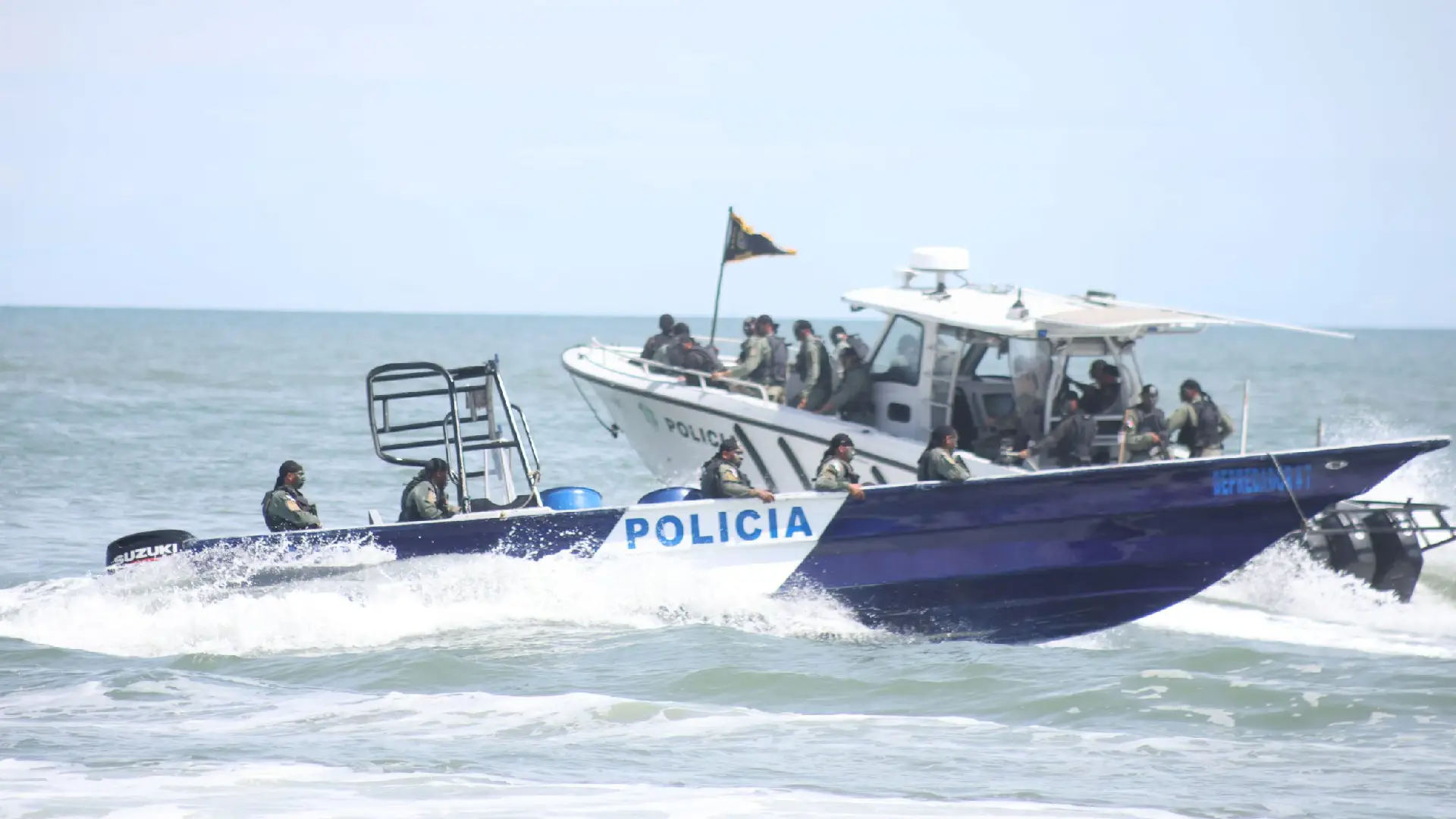 Control marítimo en Panamá.