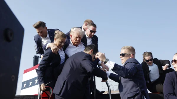 Donald Trump resultó herido durante mitín en Pensilvania: ¿qué pasó?