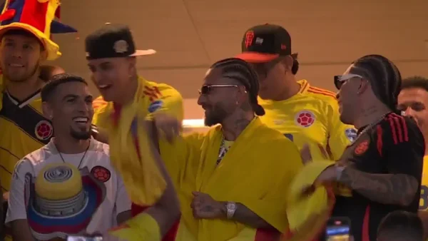 Con Maluma y Ryan Castro: así vive Daniel Muñoz la final de la Copa América Con Maluma y Ryan Castro: así vive Daniel Muñoz la final de la Copa América