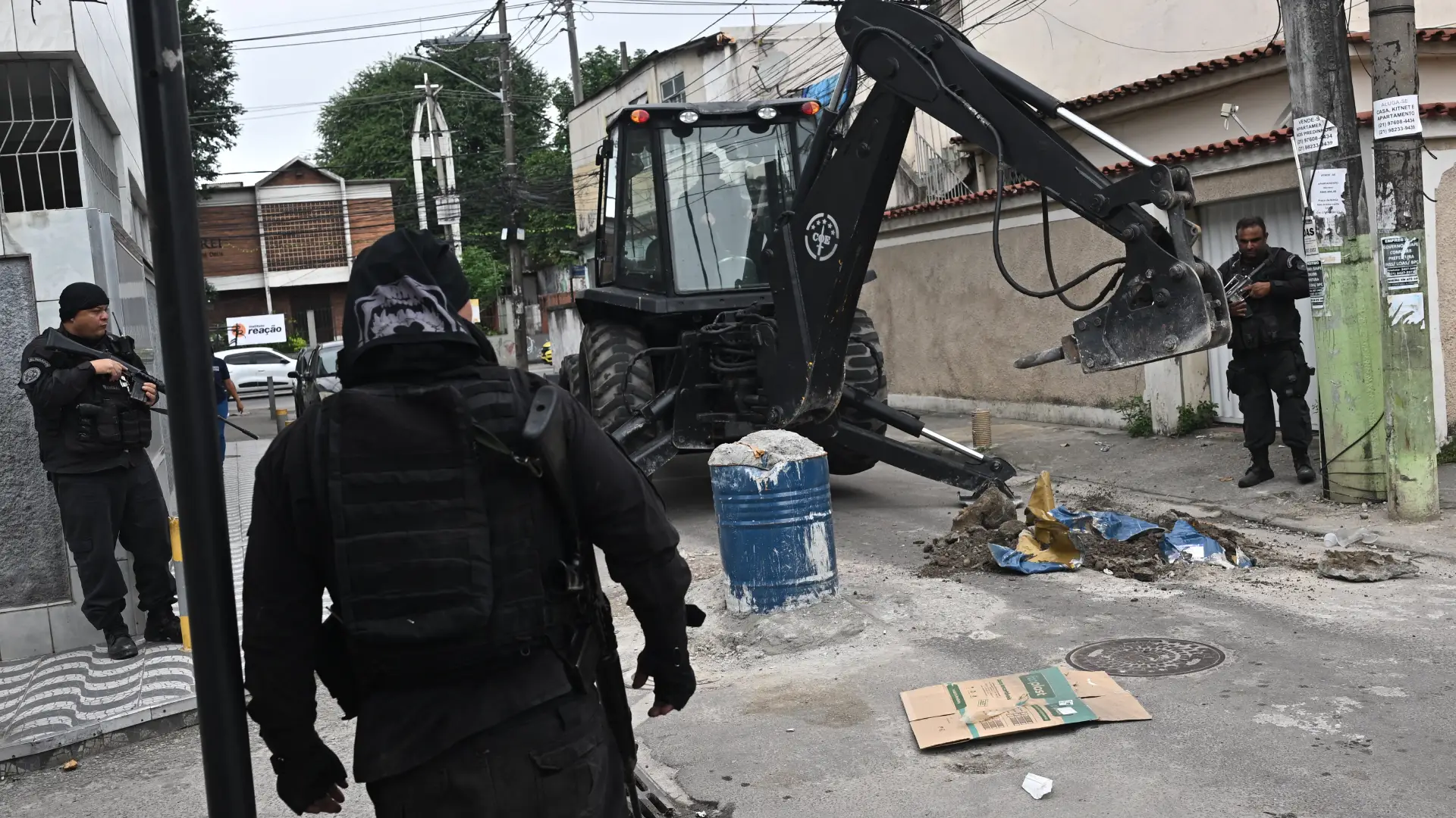 Tensión en las favelas, Rio de Janeiro