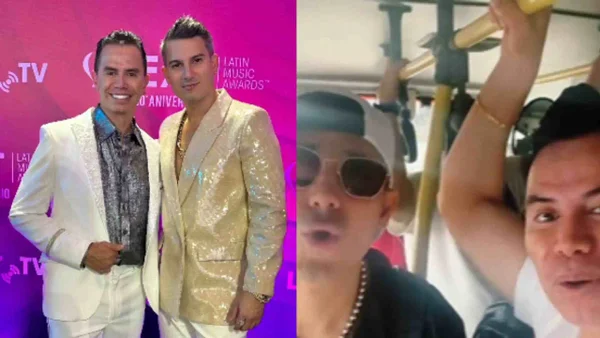VIDEO | Jhonny Rivera y Pipe Bueno sorprendieron a los usuarios de Transmilenio