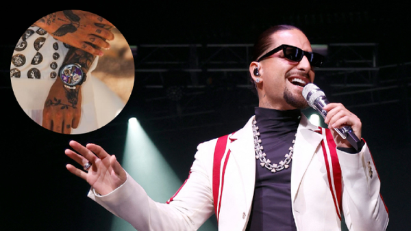 Maluma presumió su nuevo reloj Jacob&Co: "No está en venta, es 1 de 1"