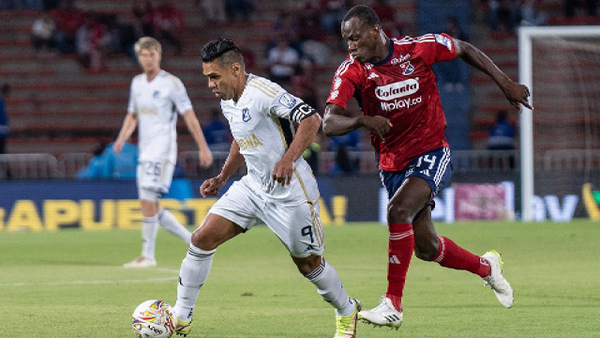 Santiago Giordana alegró el debut de Falcao: vea los goles del 1-1 entre Medellín y Millonarios