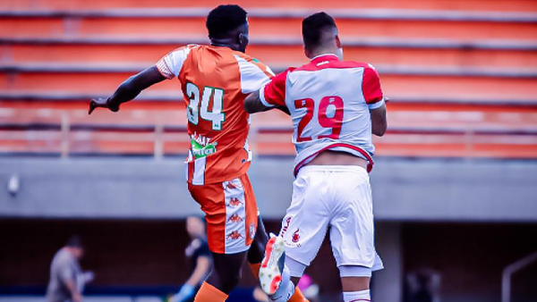 Santa Fe rompió su maldición en el Polideportivo Sur, venció 0-1 a Envigado y es líder: vea el gol