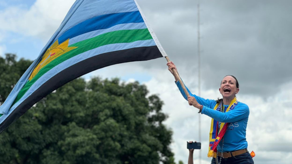 Así fue el multitudinario apoyo durante el cierre de campaña de María Corina en Venezuela