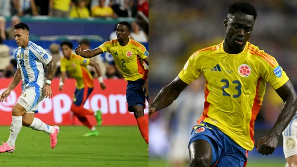 Dávinson Sánchez se refirió al gol de Argentina en la final de la Copa América y Carlos Cuesta Dávinson Sánchez se refirió al gol de Argentina en la final de la Copa América y Carlos Cuesta