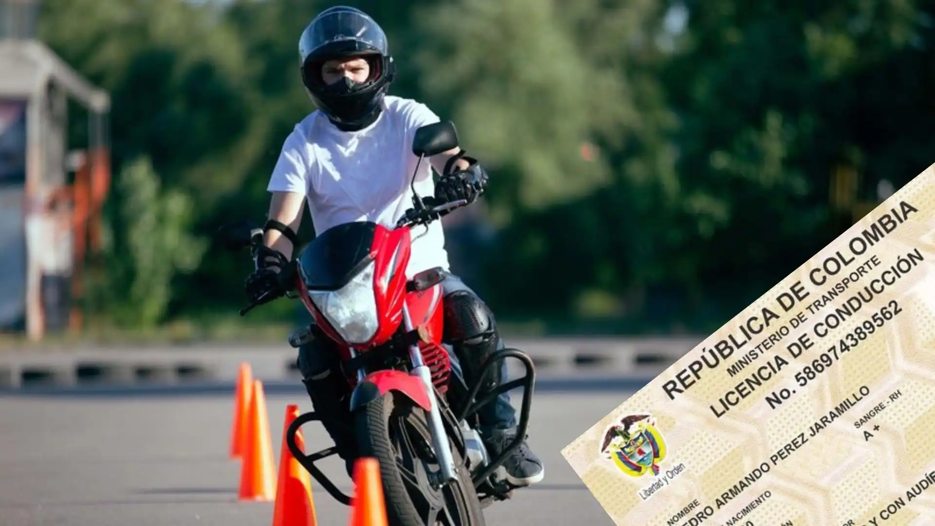 Motos - Colombia-Licencia de conducción