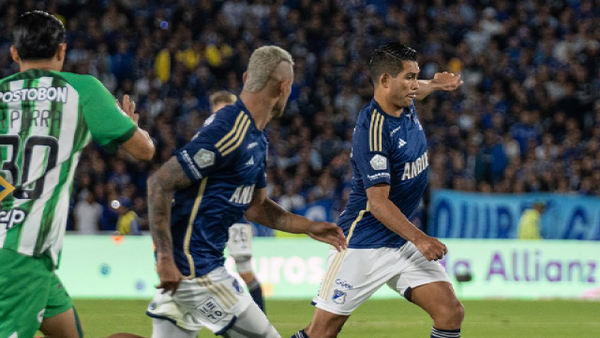 Nacional venció a Millonarios en un 'clásico' con expulsados, polémicas y un penalti: vea los goles