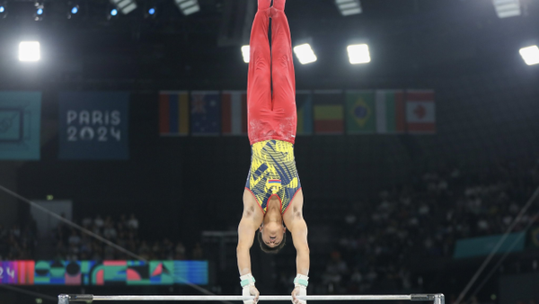 ¡Impresionante! Ángel Barajas a la final olímpica de gimnasia artística