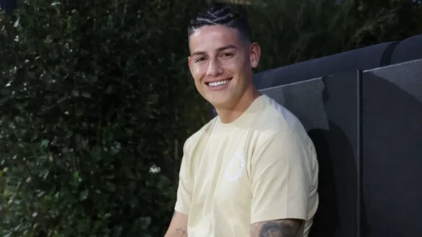 Lejos de Tolima: desvelan de qué equipo es hincha James Rodríguez en el FPC