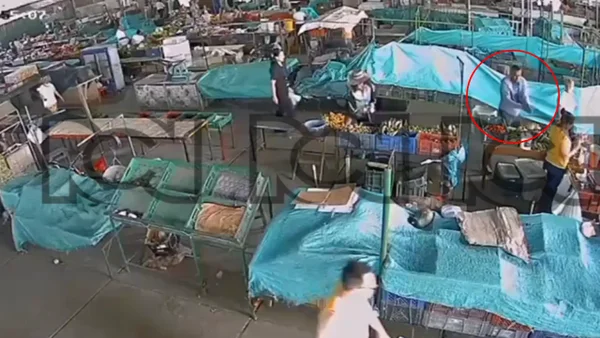 En video: atacan a tiros a una mujer en plaza de mercado de Bucaramanga