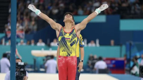 Ángel Barajas tras obtener su primera medalla olímpica: “Es un sueño cumplido, estoy feliz”