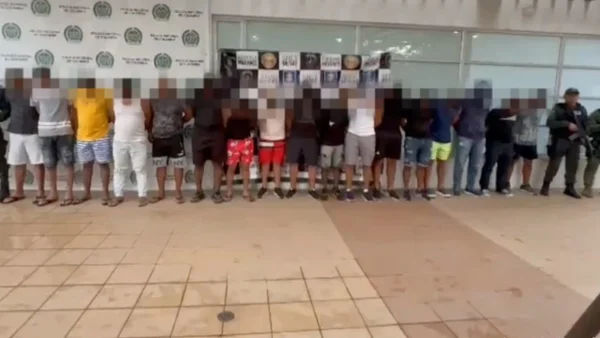 Capturados 18 presuntos integrantes del Clan del Golfo relacionados a extorsiones en Cartagena Capturados 18 presuntos integrantes del Clan del Golfo relacionados a extorsiones en Cartagena