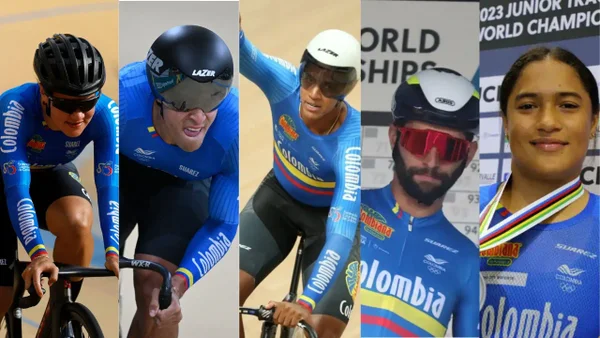 ¡Estas son las opciones claras de medalla para Colombia en el ciclismo en pista de París 2024!