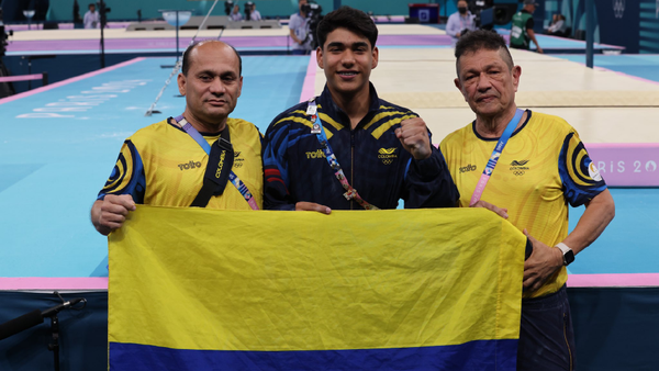 Ángel Barajas volaba y Jairo Ruiz sufría: inédito video de la gesta en París 2024