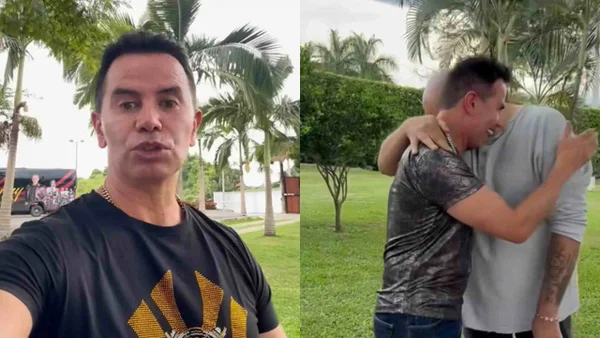 Jhonny Rivera sorprendió a un trabajador de su finca con millonarios regalo