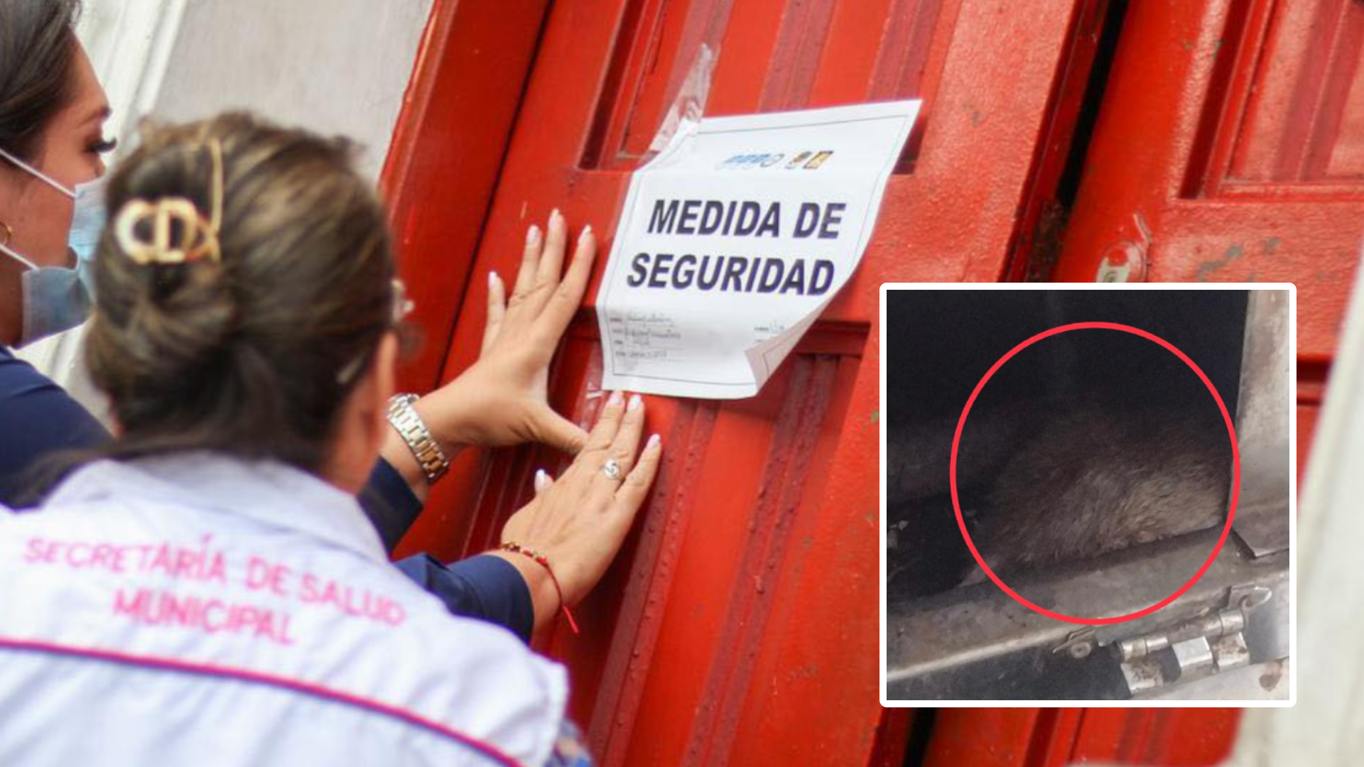 Restaurante cerrado en Ibagué.