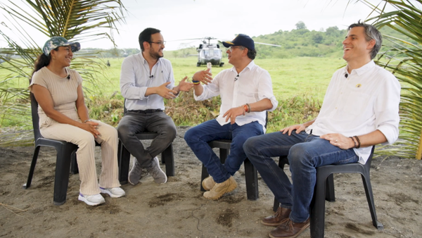 Diálogos improbables: presidente Petro, un reconocido empresario y una campesina de Chocó, cara a cara