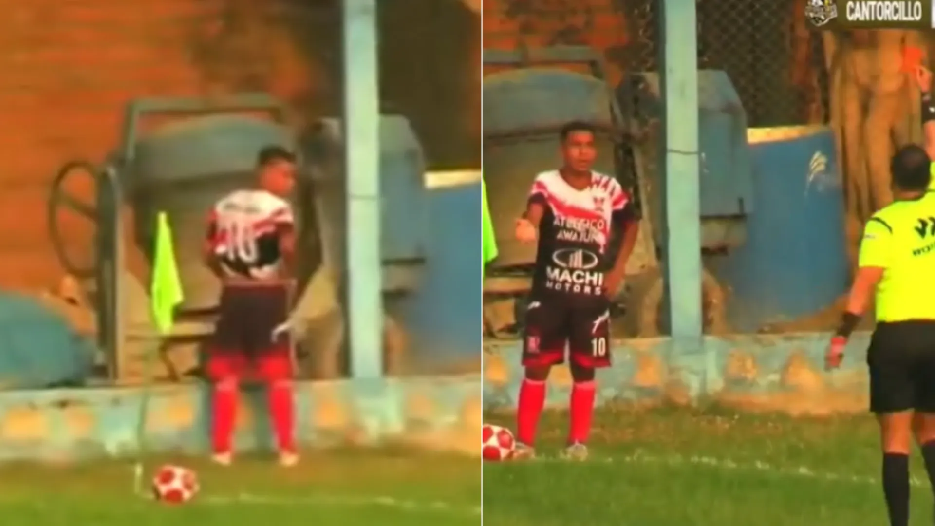 Jugador fue expulsado en Perú por orinar