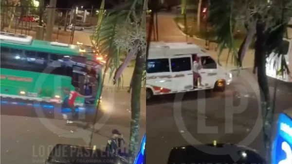 ¡Escalofriante! Disparos de hinchas del América de Cali desataron pánico y destrucción en Bucaramanga: videos