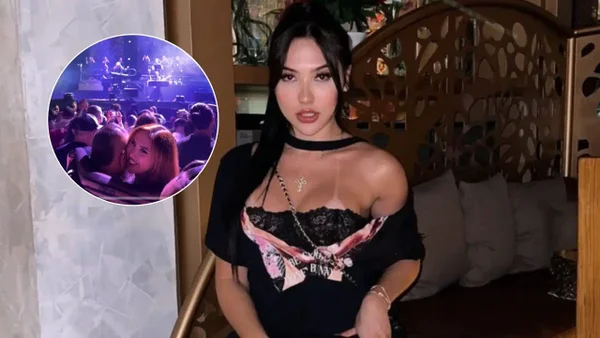 ¿El nuevo novio de Aída Victoria Merlano? Así fue captada en pleno concierto en Cali