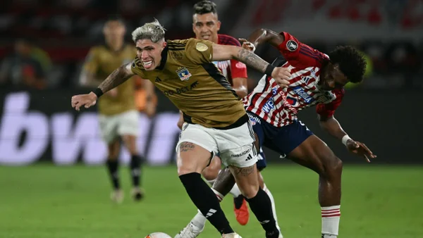 Junior no pudo contra Colo-Colo en el Metropolitano y se despidió de la Copa Libertadores