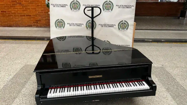 ¡Cayó otro cargamento de cocaína en El Dorado! Antinarcóticos encontraron 120 paquetes en dos pianos