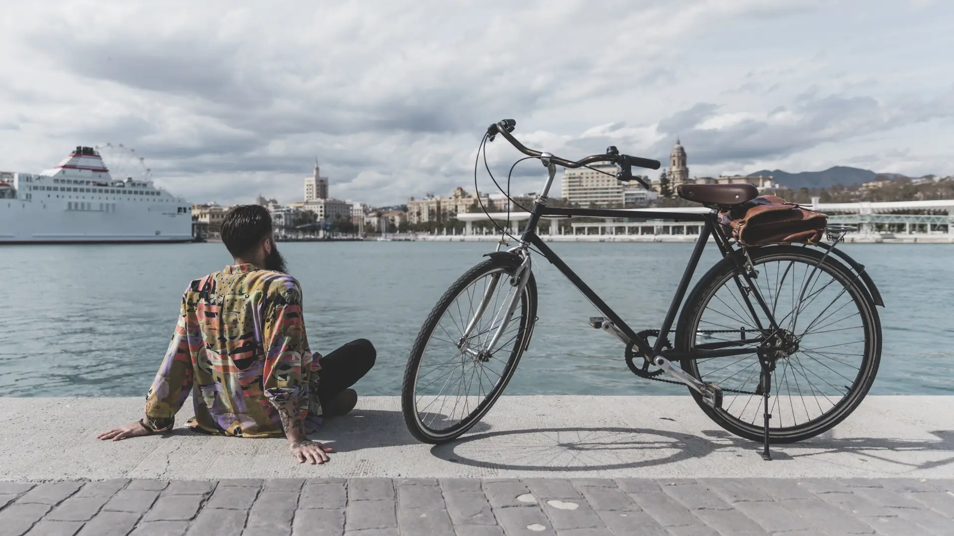 Fotógrafo en bicicleta Fotógrafo en bicicleta