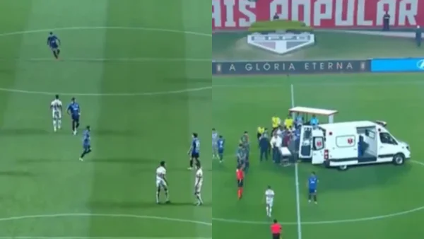 Jugador de Nacional se desplomó en pleno partido de Libertadores y preocupó a todo el estadio