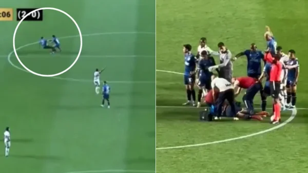 Video del momento exacto en el que Juan Izquierdo, jugador de Nacional, se desplomó en pleno juego