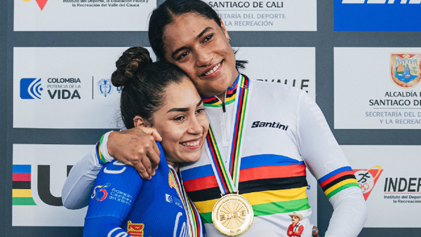 ¡Stefany Cuadrado es campeona del mundo en el ciclismo de velocidad!: video de su gesta