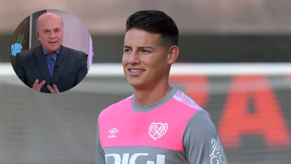 Contundente reacción de Carlos Antonio Vélez al fichaje de James Rodríguez al Rayo Vallecano