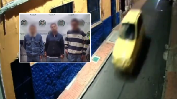 Retén de Policía terminó en persecución con balacera en Bogotá: video