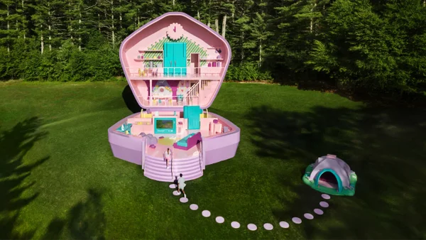 En imágenes | La casa de la Polly Pocket abrió sus puertas a huéspedes en Estados Unidos