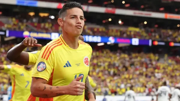 "James Rodríguez fue mejor que Lionel Messi en la Copa América": presidente de Rayo