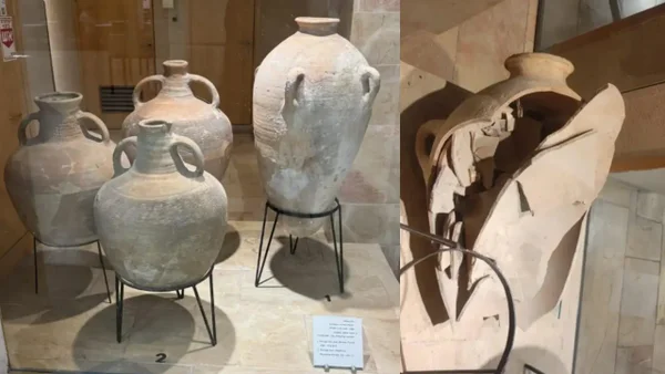 Valioso jarrón de la edad de bronce fue roto por un niño de 4 años en museo de Israel
