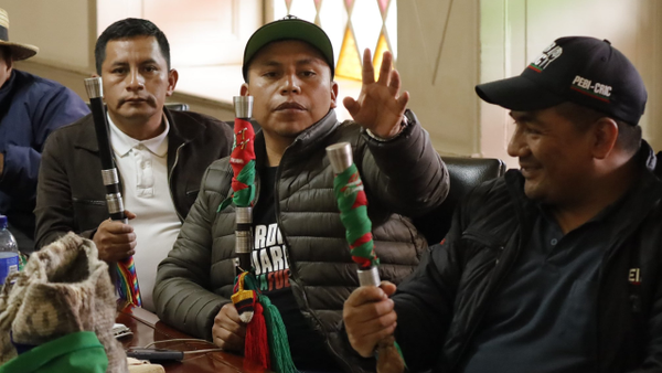 Minga indígena continuará en Bogotá hasta que el Gobierno responda a todas sus solicitudes