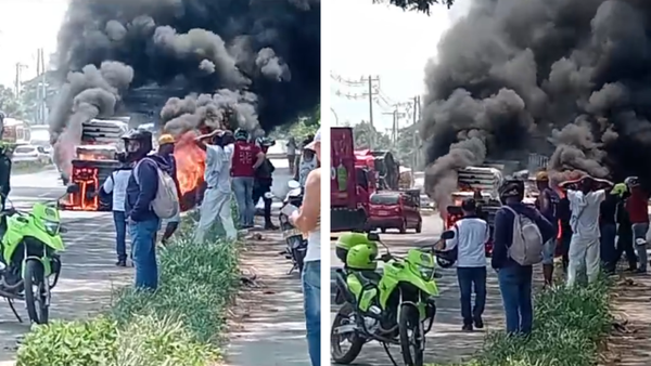 Motociclista murió incinerado tras chocar con un camión en la vía Cali – Candelaria Motociclista murió incinerado tras chocar con un camión en la vía Cali – Candelaria