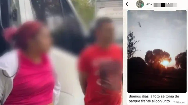 Imágenes esclarecedoras: así extorsionaban dos exempleados a un comerciante de San Andresito, en Bogotá