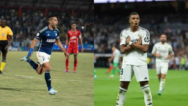 Particular coincidencia entre Falcao en Millonarios y Mbappé en el Real Madrid