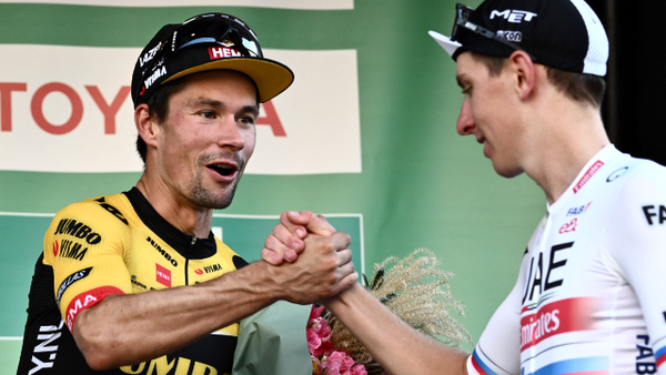 Primoz Roglic superó a Tadej Pogacar y se convirtió en el esloveno con más 'grandes vueltas' Primoz Roglic superó a Tadej Pogacar y se convirtió en el esloveno con más 'grandes vueltas'