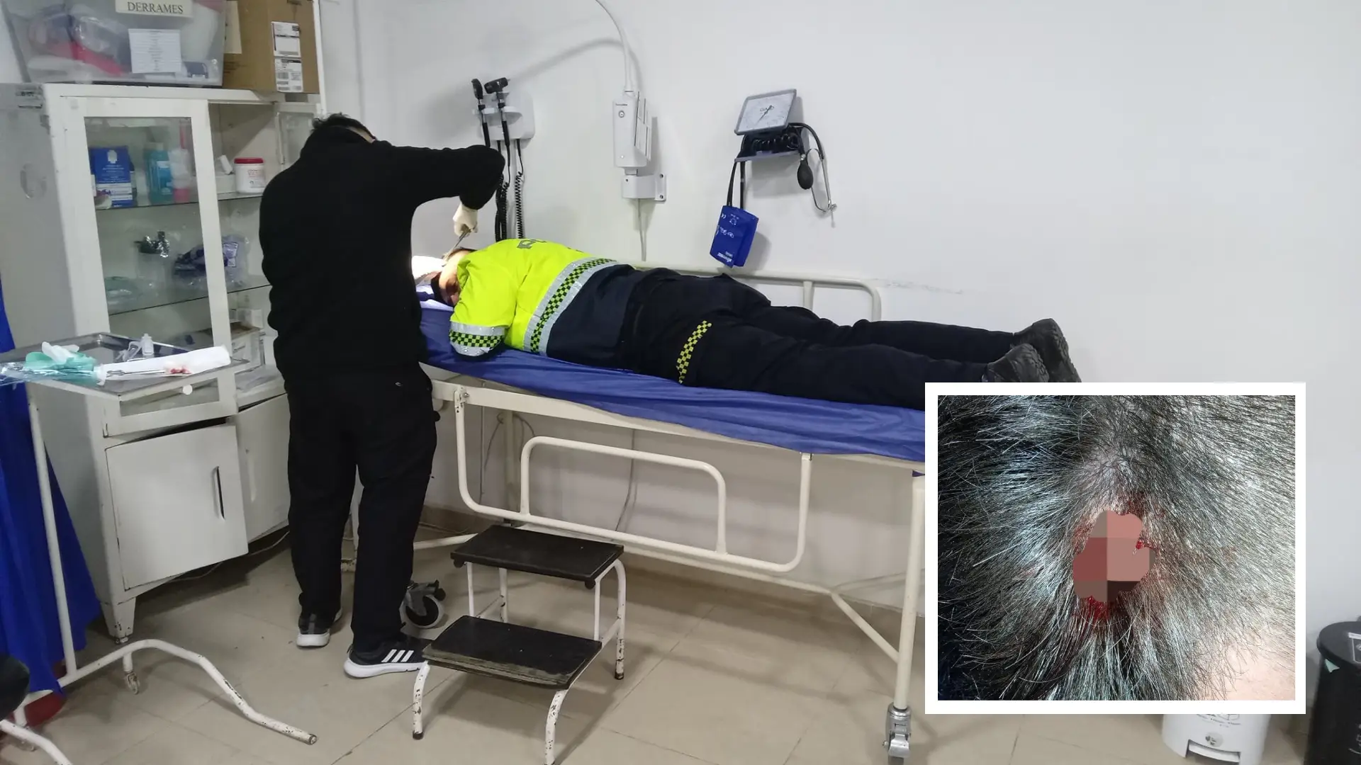 Agresión a policía