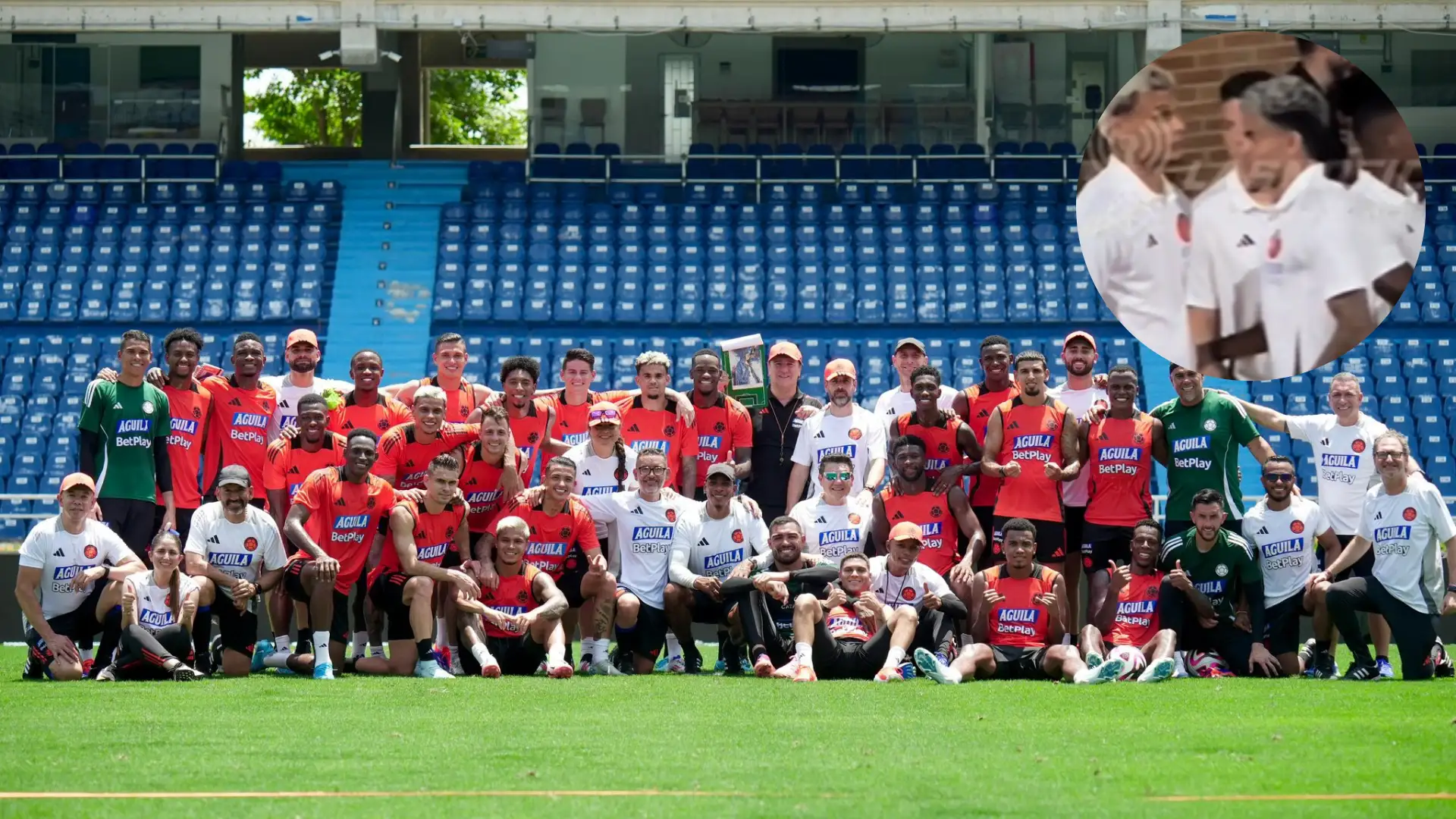 La discusión entre Luis Díaz y Richard Ríos en la concentración de la Selección Colombia