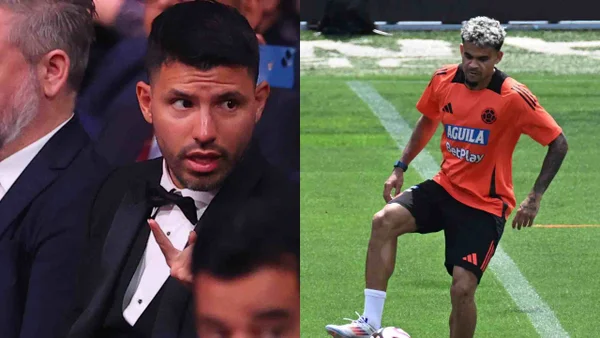 Kun Agüero dio opinión de Luis Díaz tras el juego entre Colombia vs. Argentina