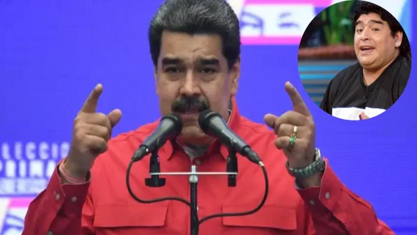 ¡Video! Nicolás Maduro llamó al espíritu de Maradona para que asuste a Javier Milei: "Preséntate"