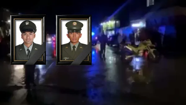 Ofrecen recompensa por responsables de asesinato de dos policías en Saravena, Arauca